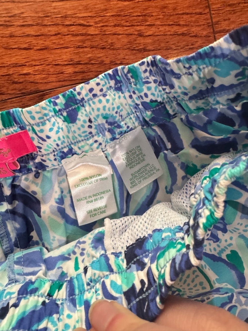 Lilly Pulitzer Swim/Athletic Shorts Size XS - Picture 6 of 7